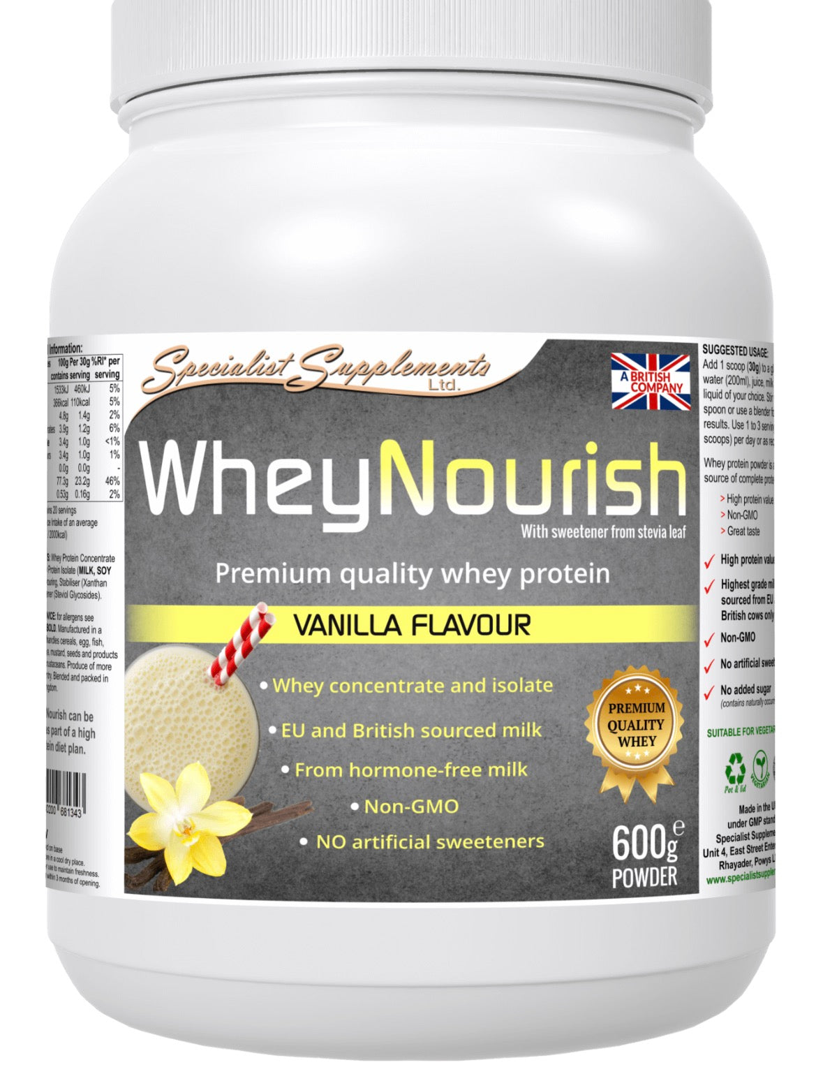 WheyNourish (Vanilla flavour)