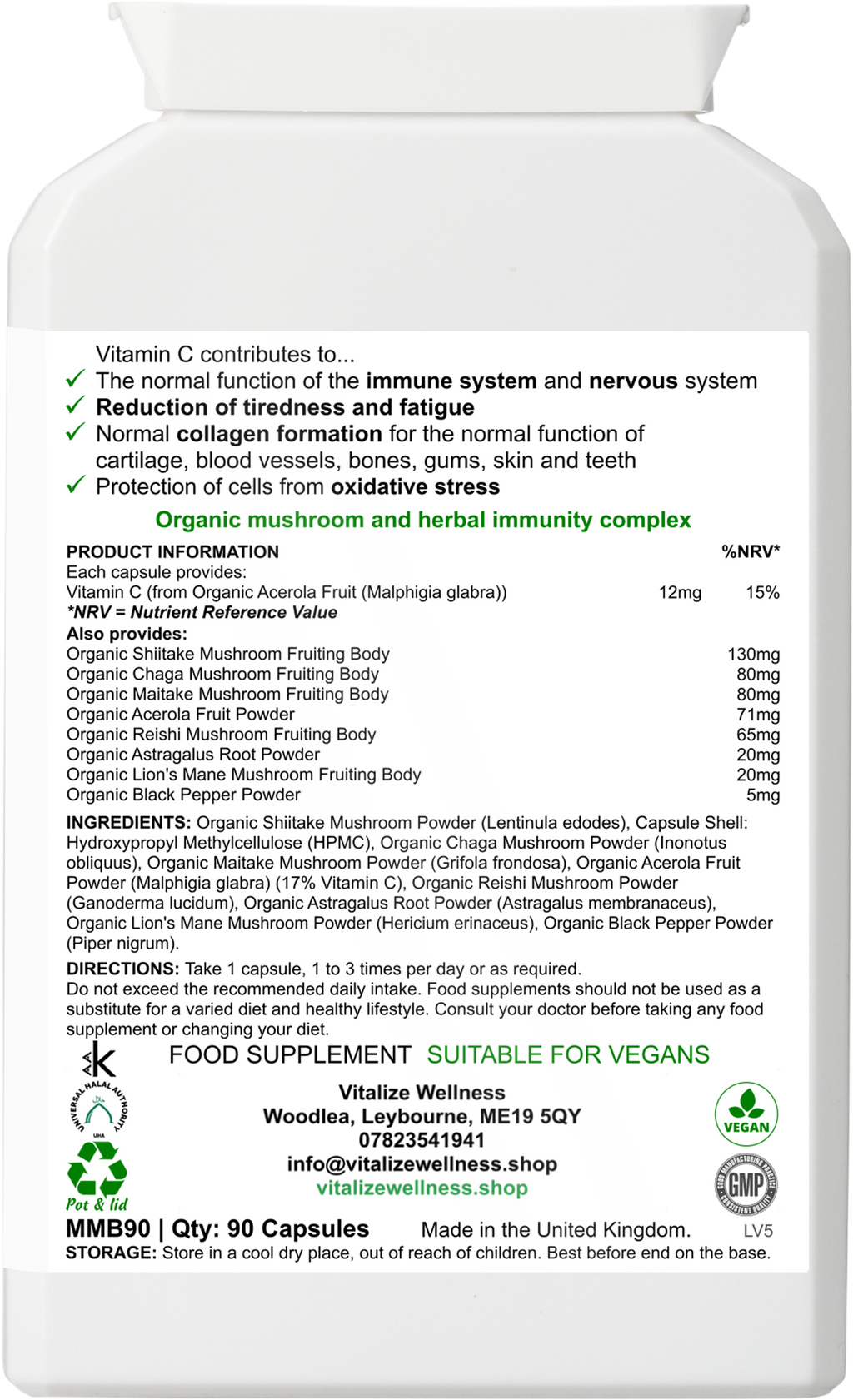 Organic Mushroom Blend