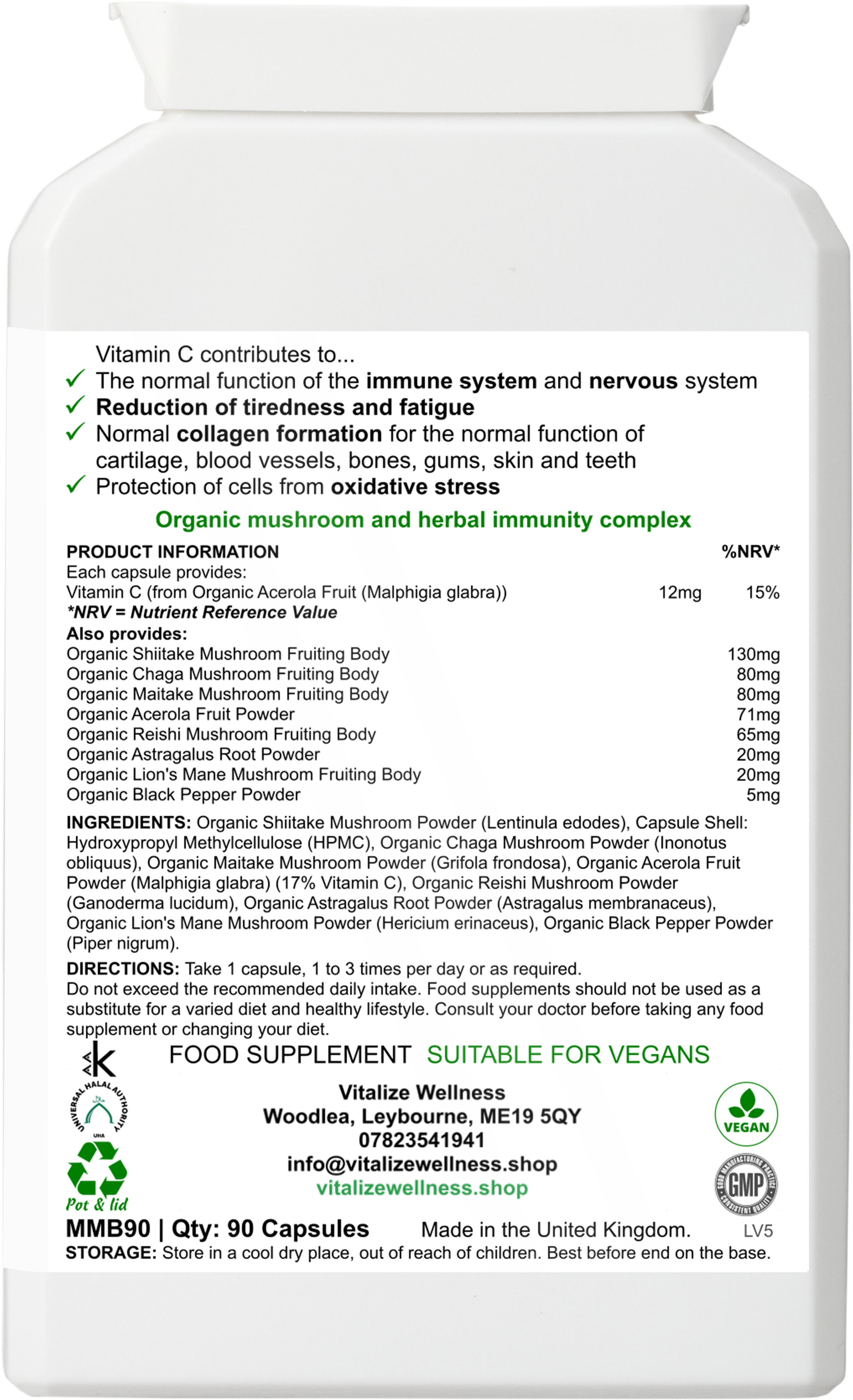 Organic Mushroom Blend