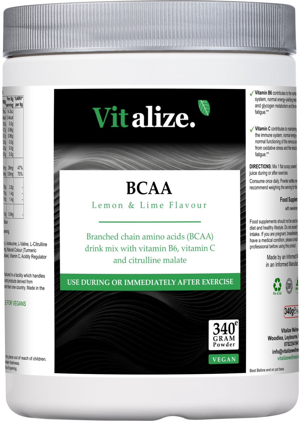 BCAA (LEMON & LIME FLAVOUR)