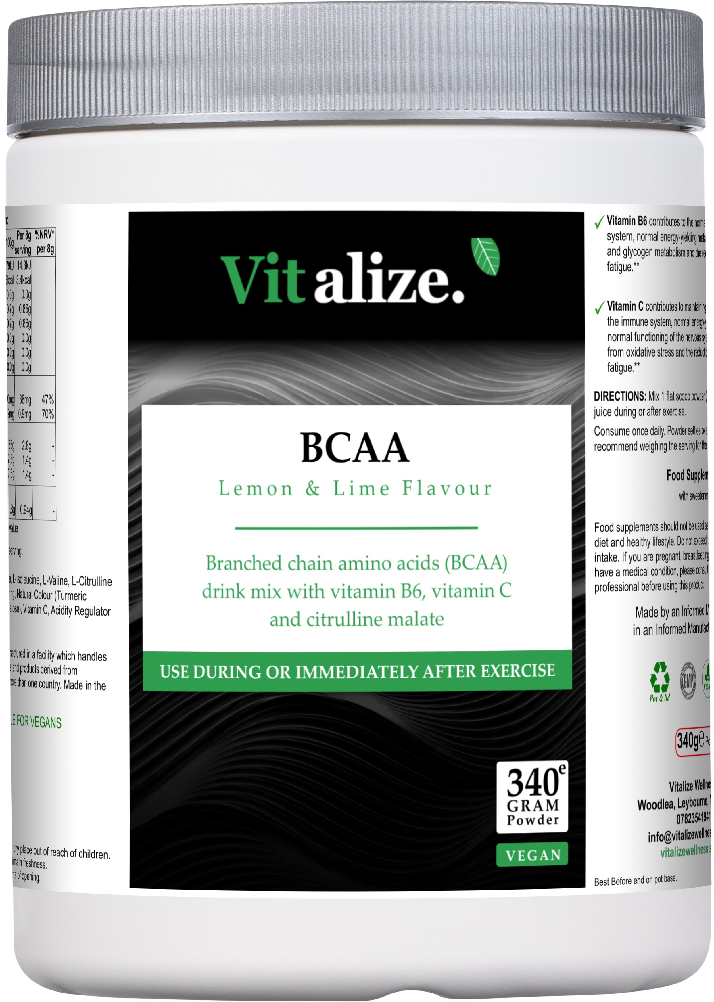 BCAA (LEMON & LIME FLAVOUR)