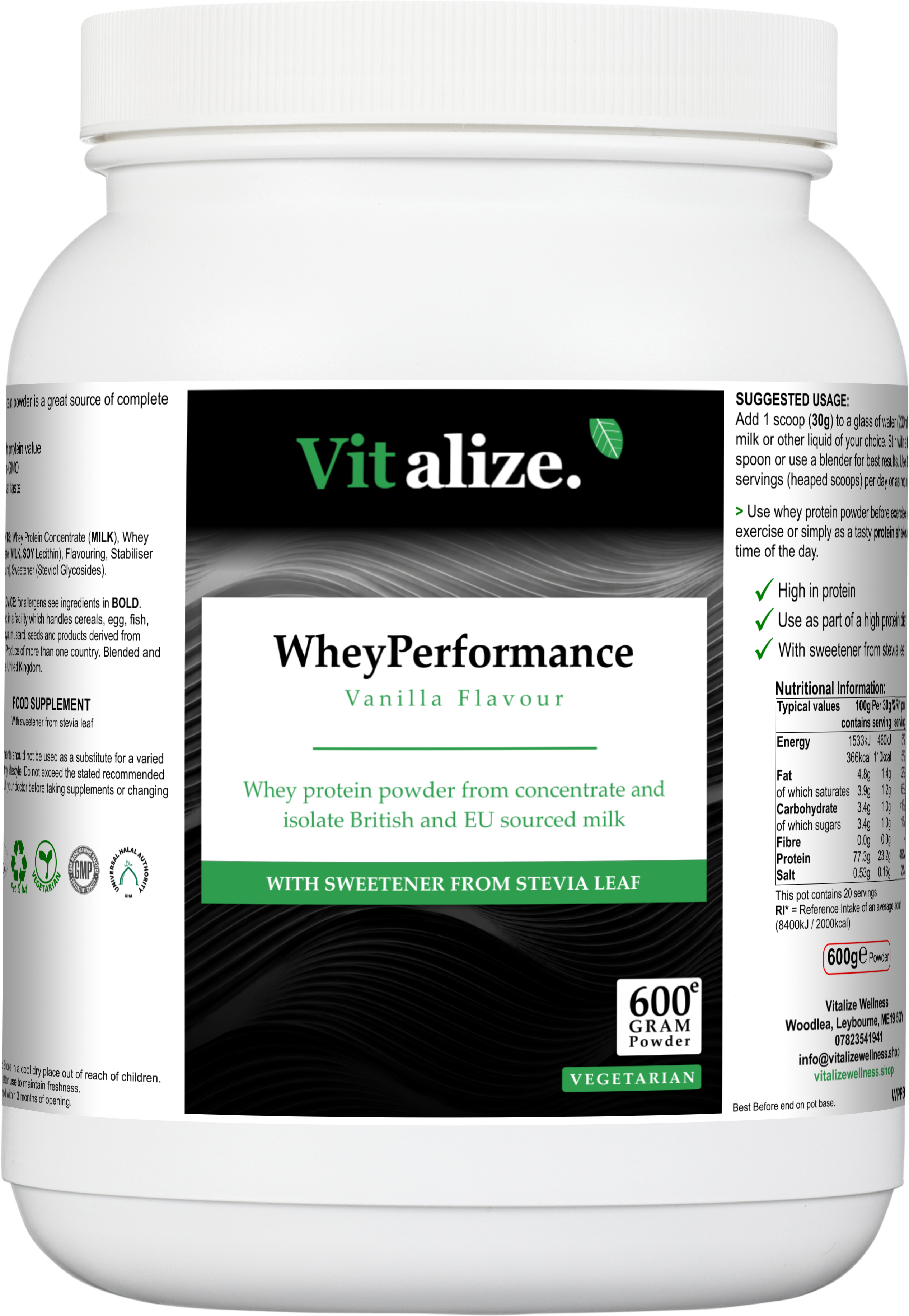 WheyPerformance (Vanilla Flavour)