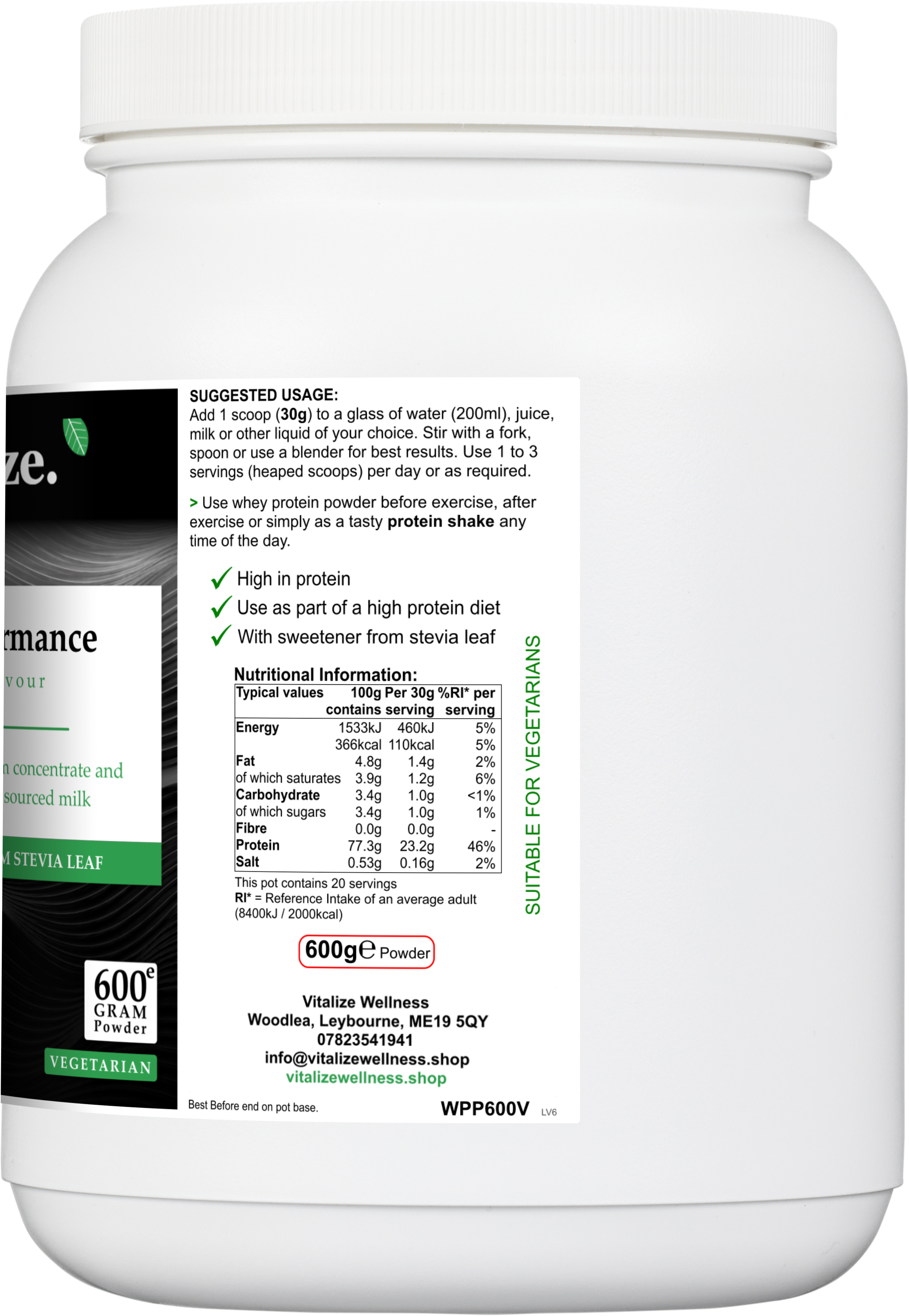 WheyPerformance (Vanilla Flavour)